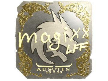 Sticker | magixx (Gold) | Austin 2025