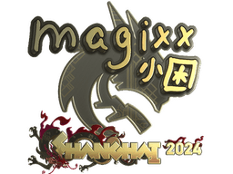 Sticker | magixx (Gold) | Shanghai 2024