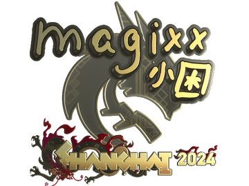 Sticker | magixx (Gold) | Shanghai 2024