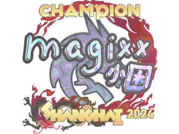 Sticker | magixx (Holo, Champion) | Shanghai 2024