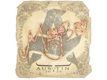 Sticker | MAJ3R | Austin 2025