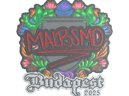 Sticker | malbsMd (Embroidered) | Budapest 2025
