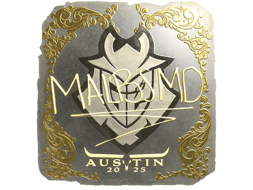 Sticker | malbsMd (Gold) | Austin 2025