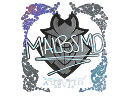 Sticker | malbsMd (Holo) | Austin 2025