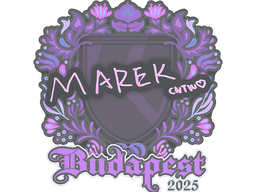 Sticker | Marek | Budapest 2025