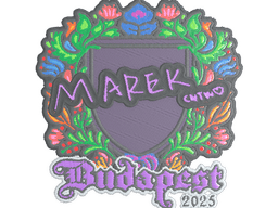 Sticker | Marek (Embroidered) | Budapest 2025