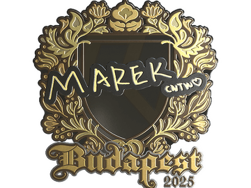Sticker | Marek (Gold) | Budapest 2025