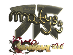 Sticker | MATYS (Gold) | Shanghai 2024