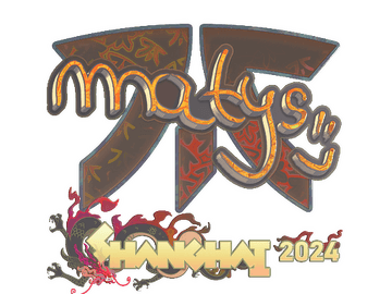 Sticker | MATYS (Holo) | Shanghai 2024