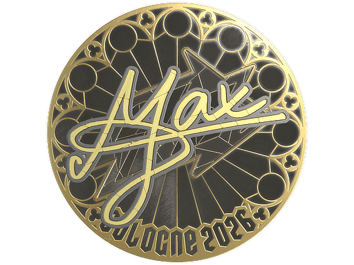 Sticker | max (Gold) | Cologne 2026