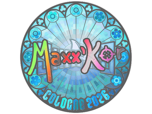 Sticker | maxxkor (Holo) | Cologne 2026