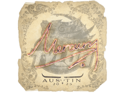 Sticker | Mercury | Austin 2025