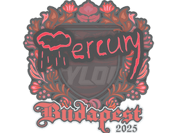 Sticker | Mercury | Budapest 2025
