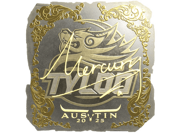 Sticker | Mercury (Gold) | Austin 2025