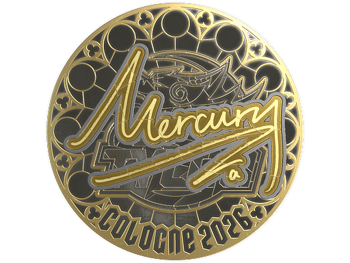Sticker | Mercury (Gold) | Cologne 2026