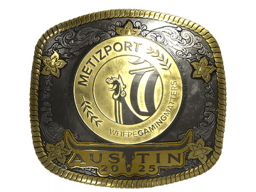 Sticker | Metizport (Gold) | Austin 2025