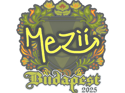 Sticker | mezii | Budapest 2025