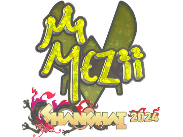 Sticker | mezii (Glitter) | Shanghai 2024