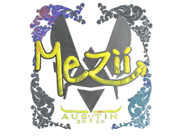 Sticker | mezii (Holo) | Austin 2025