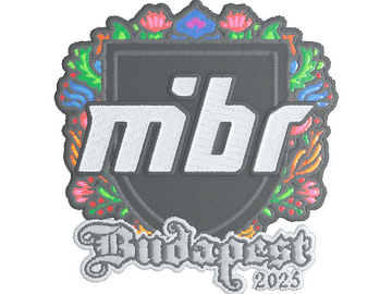 Sticker | MIBR (Embroidered) | Budapest 2025