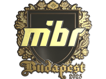 Sticker | MIBR (Gold) | Budapest 2025