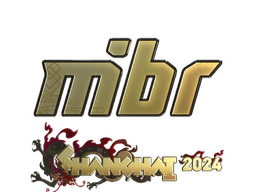 Sticker | MIBR (Gold) | Shanghai 2024