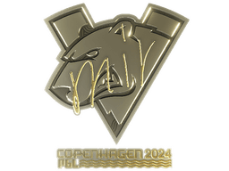 Sticker | mir (Gold) | Copenhagen 2024