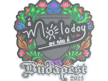 Sticker | molodoy (Embroidered) | Budapest 2025