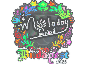 Sticker | molodoy (Holo) | Budapest 2025