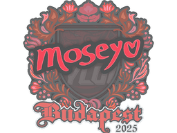Sticker | Moseyuh | Budapest 2025
