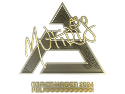 Sticker | MUTiRiS (Gold) | Copenhagen 2024
