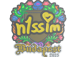 Sticker | n1ssim (Embroidered) | Budapest 2025