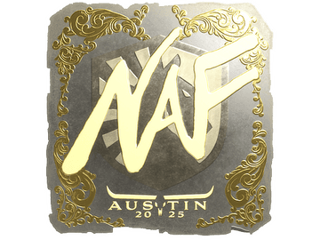 Sticker | NAF (Gold) | Austin 2025