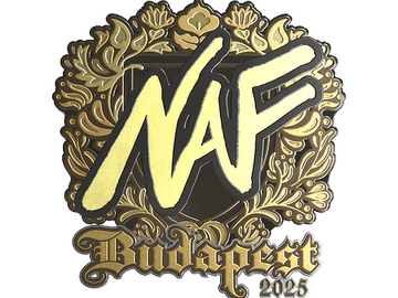 Sticker | NAF (Gold) | Budapest 2025
