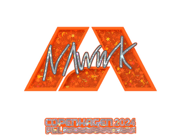 Sticker | nawwk (Glitter) | Copenhagen 2024
