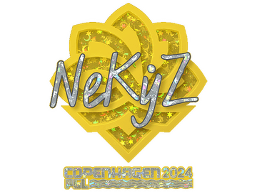 Sticker | NEKiZ (Glitter) | Copenhagen 2024