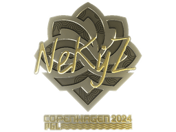 Sticker | NEKiZ (Gold) | Copenhagen 2024