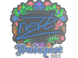 Sticker | NertZ (Embroidered) | Budapest 2025