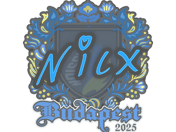 Sticker | nicx | Budapest 2025