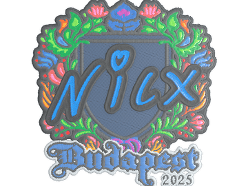 Sticker | nicx (Embroidered) | Budapest 2025