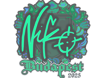 Sticker | NiKo | Budapest 2025
