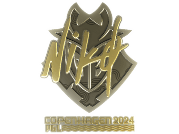 Sticker | NiKo (Gold) | Copenhagen 2024