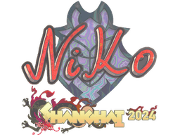 Sticker | NiKo (Holo) | Shanghai 2024