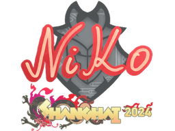 Sticker | NiKo | Shanghai 2024