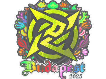 Sticker | Ninjas in Pyjamas (Holo) | Budapest 2025
