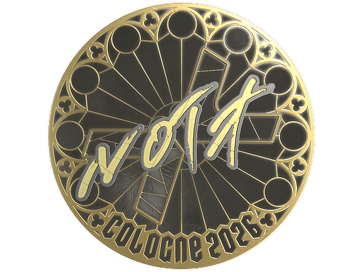 Sticker | nota (Gold) | Cologne 2026