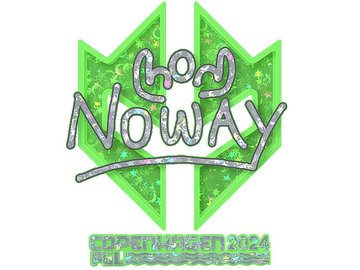 Sticker | noway (Glitter) | Copenhagen 2024