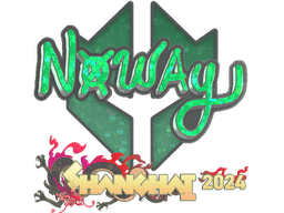 Sticker | noway (Glitter) | Shanghai 2024