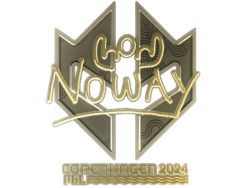 Sticker | noway (Gold) | Copenhagen 2024