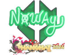 Sticker | noway | Shanghai 2024